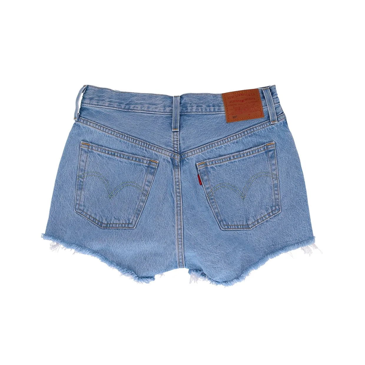 Shorts Donna Levi's 501 Original Light Indigo