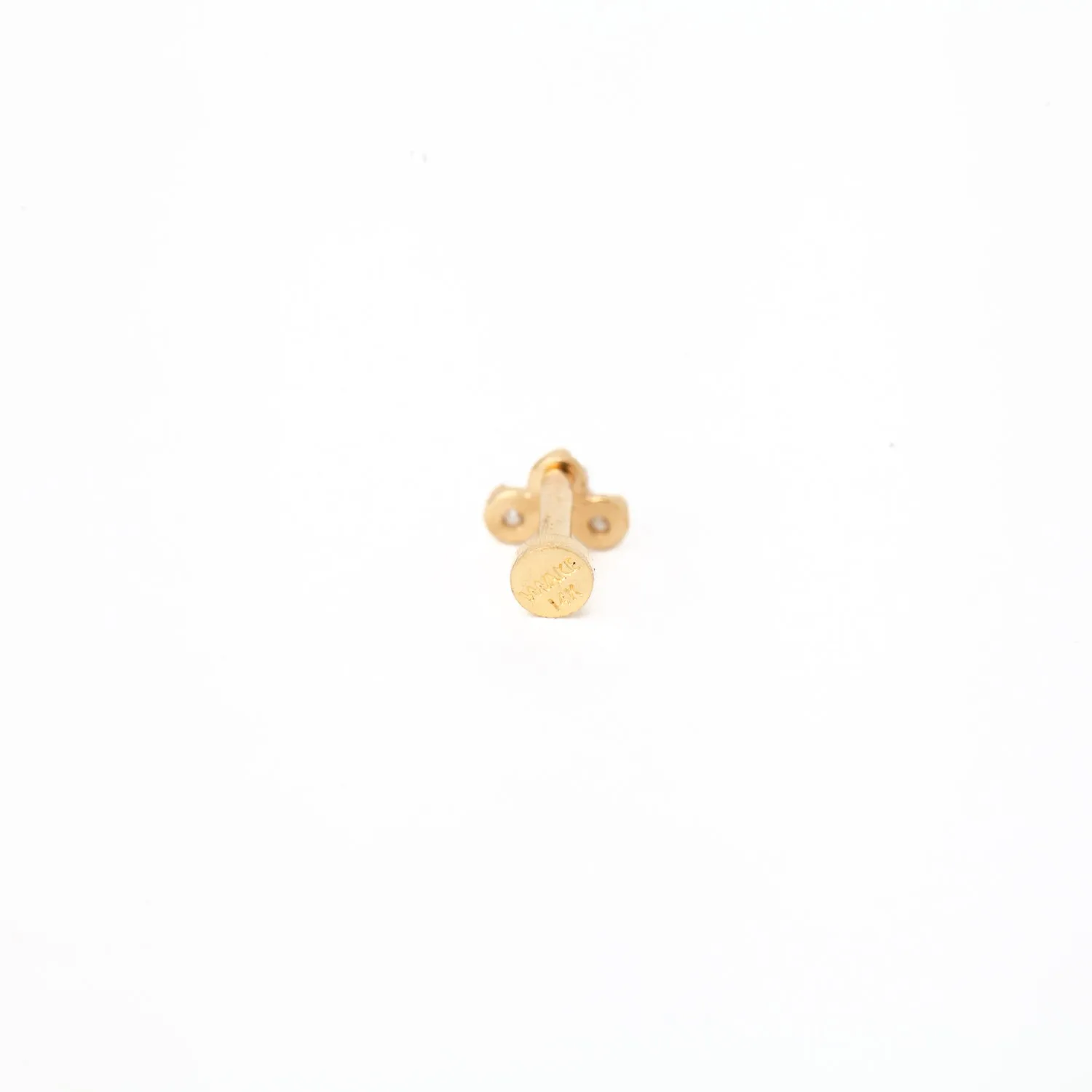 Single Freckle Earring w/ 5 mm Flat Back