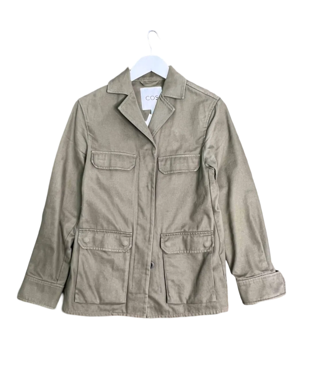 Size S - COS Khaki Twill Utility Jacket