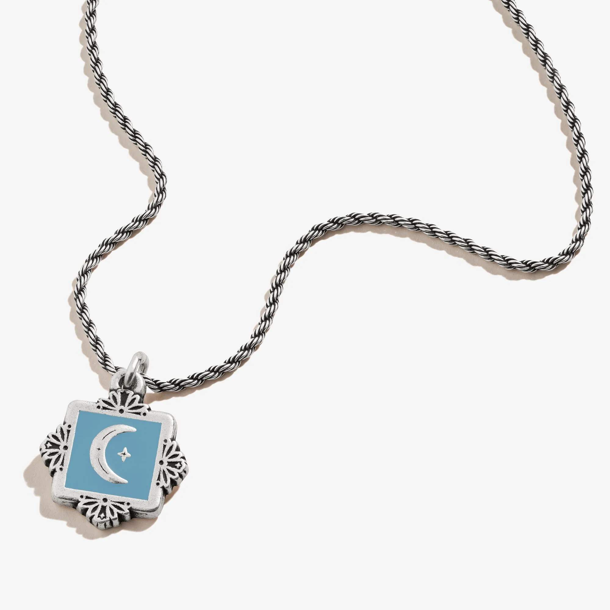 Token of Wisdom Moon Charm Necklace