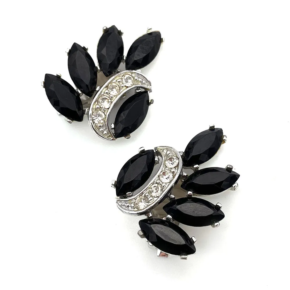 【USA輸入】ヴィンテージ SARAH COV. Vienna Night イヤリング/Vintage SARAH COV. Vienna Night Clip On Earrings