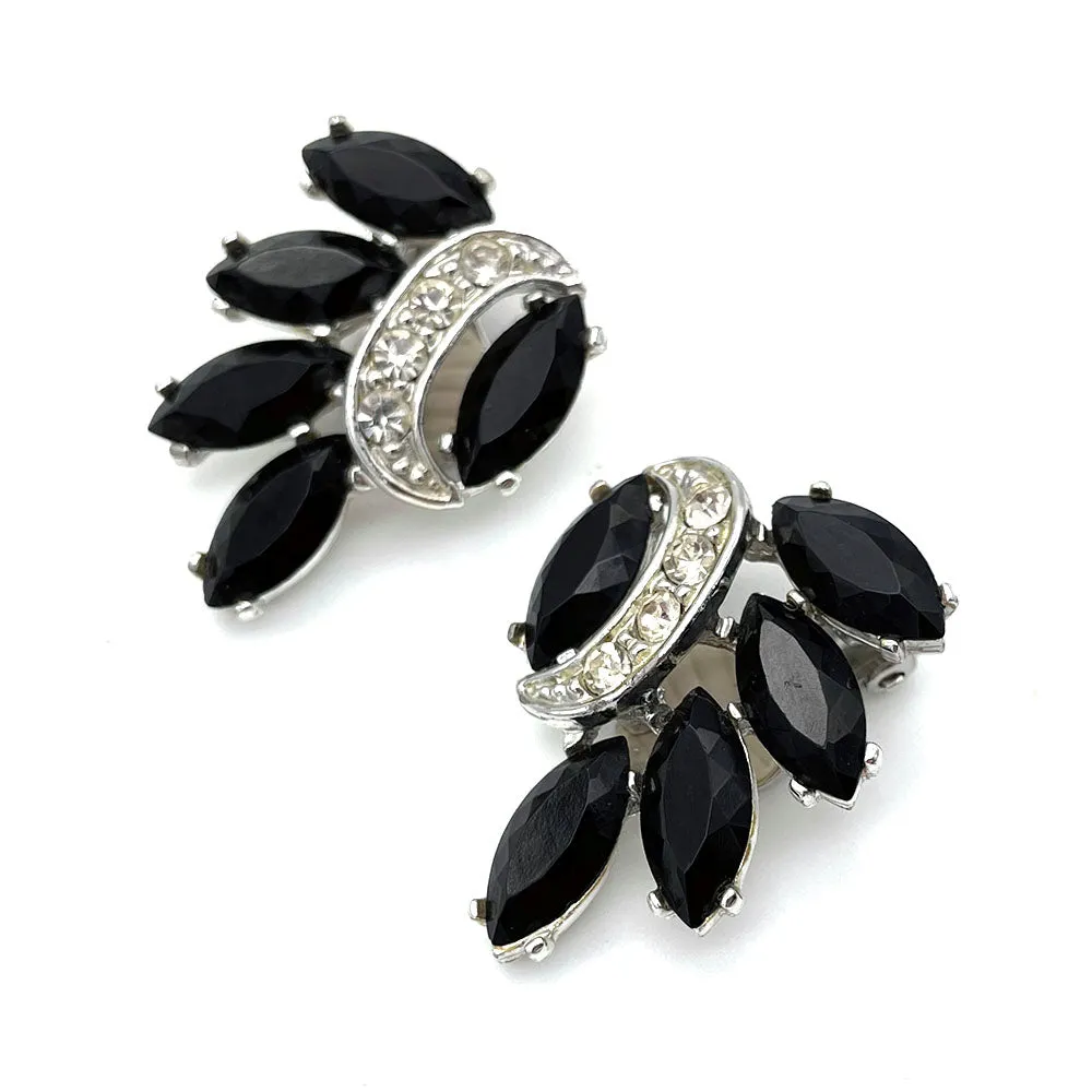 【USA輸入】ヴィンテージ SARAH COV. Vienna Night イヤリング/Vintage SARAH COV. Vienna Night Clip On Earrings