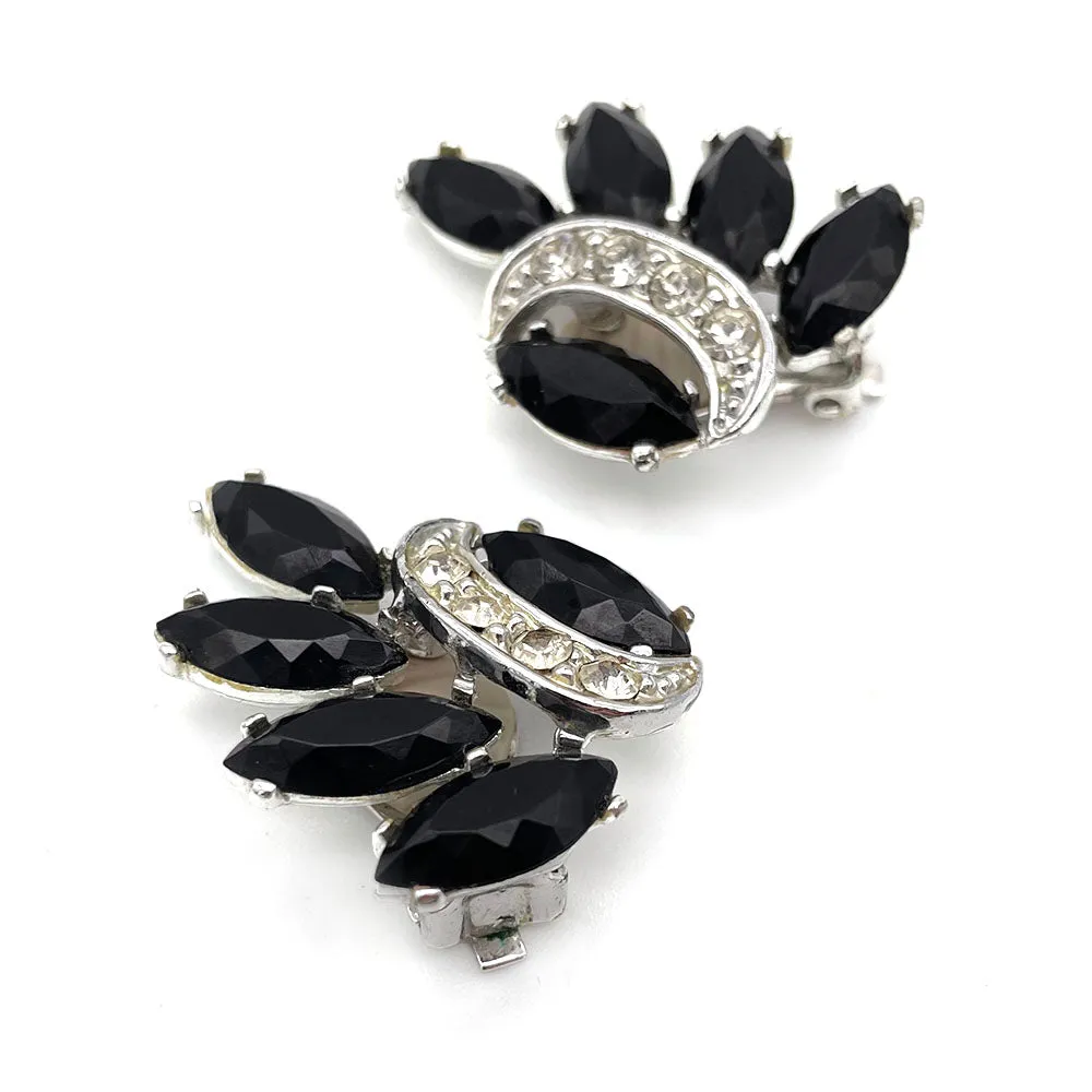 【USA輸入】ヴィンテージ SARAH COV. Vienna Night イヤリング/Vintage SARAH COV. Vienna Night Clip On Earrings