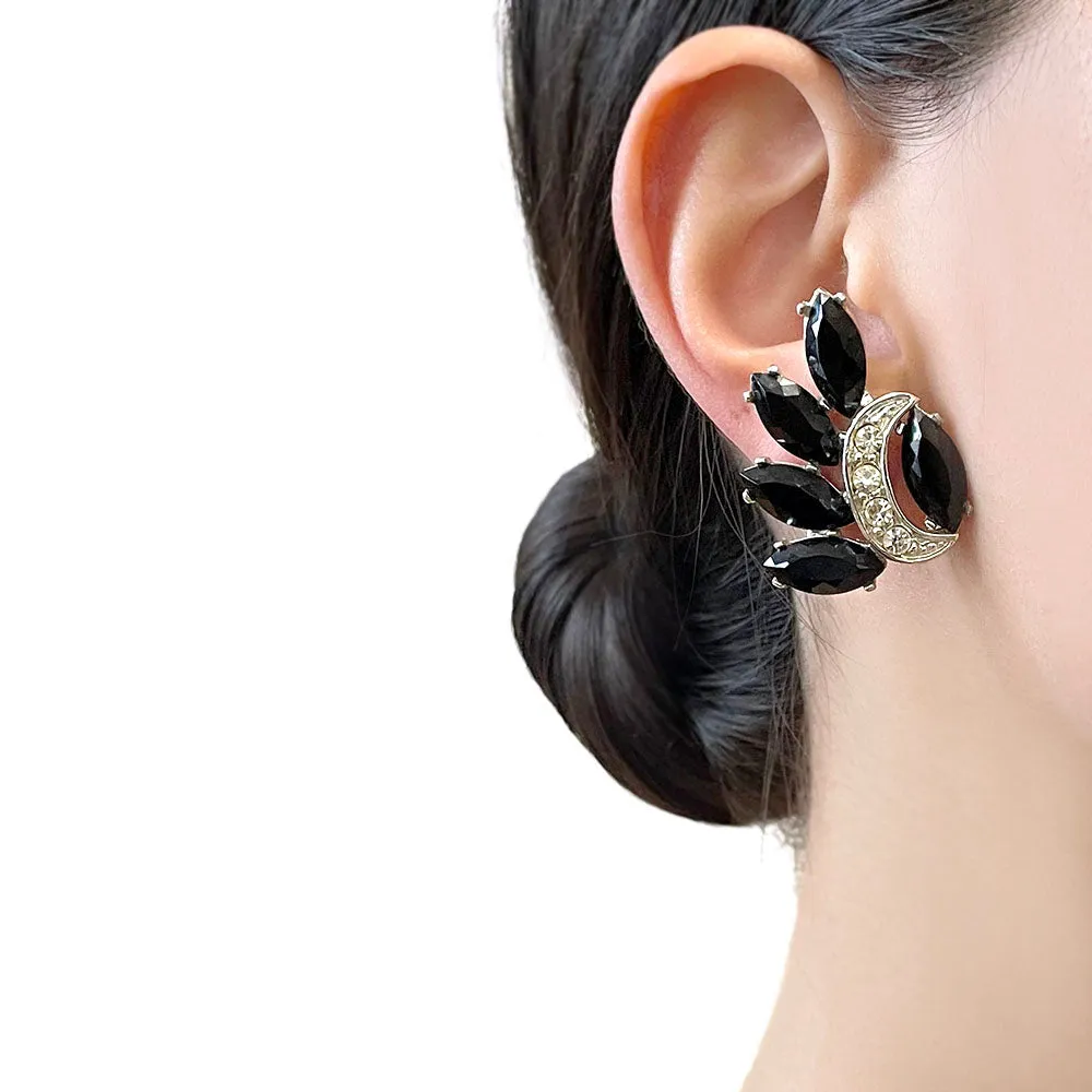 【USA輸入】ヴィンテージ SARAH COV. Vienna Night イヤリング/Vintage SARAH COV. Vienna Night Clip On Earrings