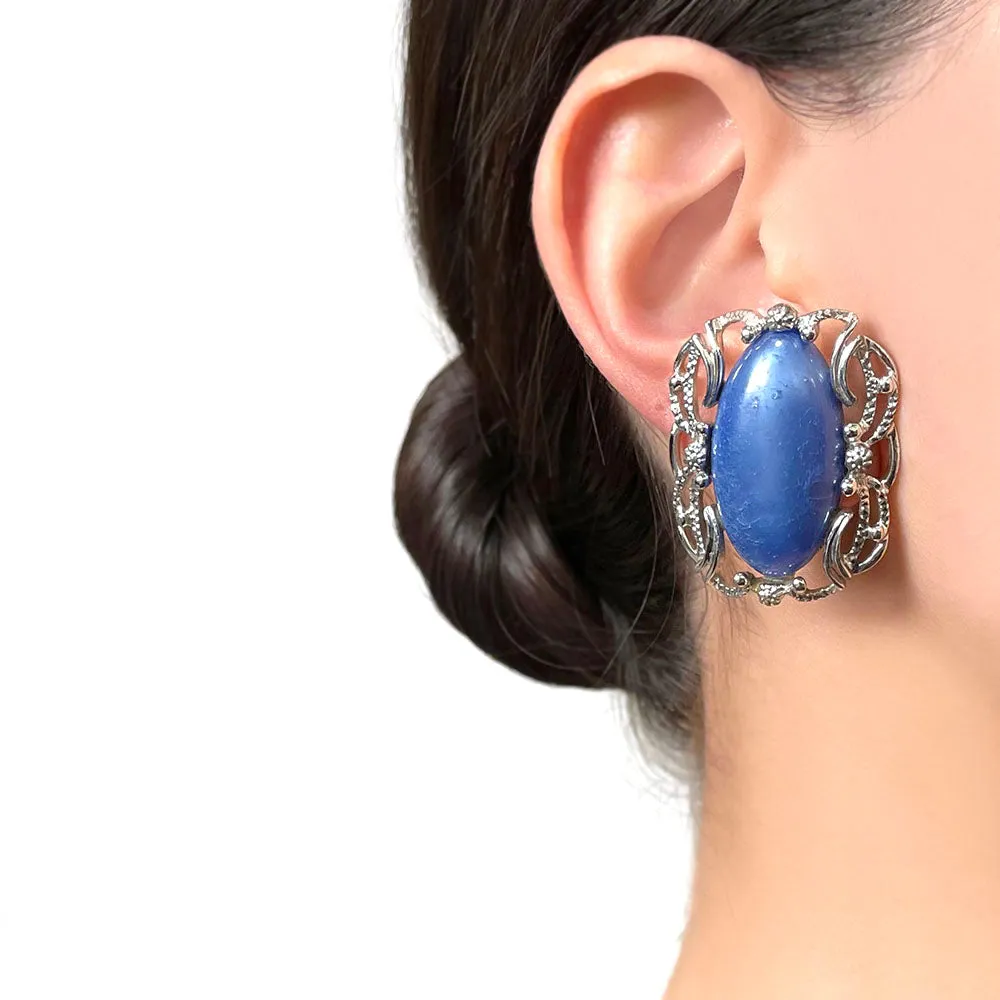 【USA輸入】ヴィンテージ SARAH COV. フィリグリー イヤリング/Vintage SARAH COV. Filigree Clip On Earrings