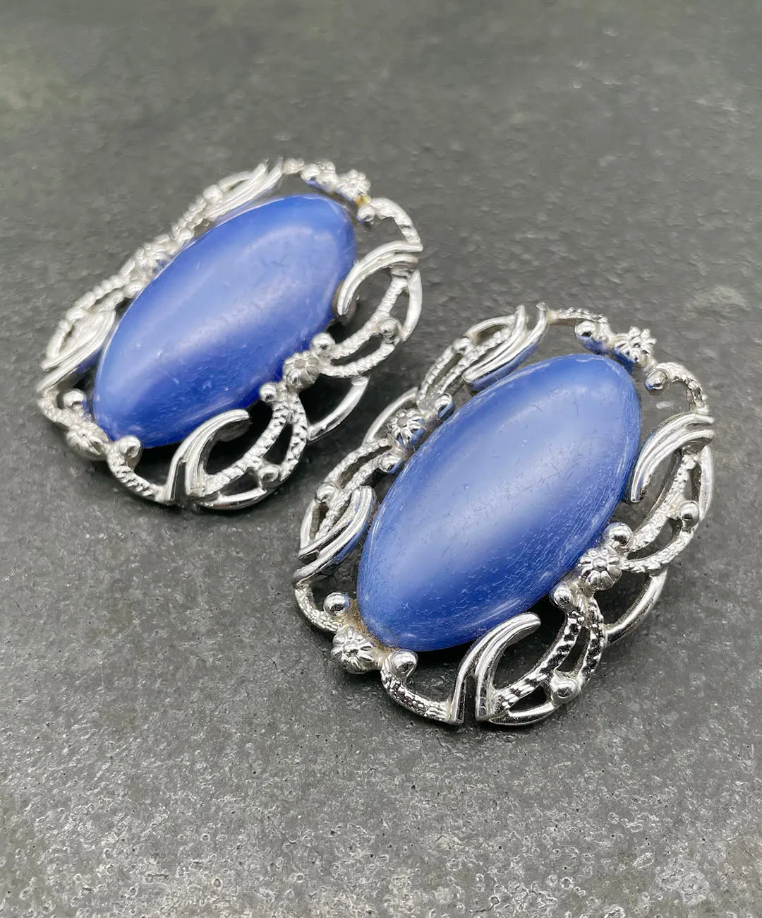 【USA輸入】ヴィンテージ SARAH COV. フィリグリー イヤリング/Vintage SARAH COV. Filigree Clip On Earrings