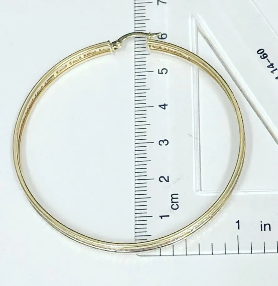 Venicia Big hoop earrings E131