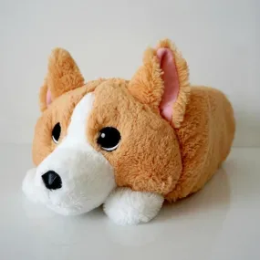 Waffles the Corgi Memory Plush