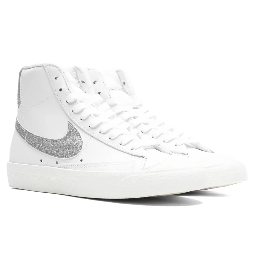 Women's Mid '77 - White/Metallic Silver/Sail