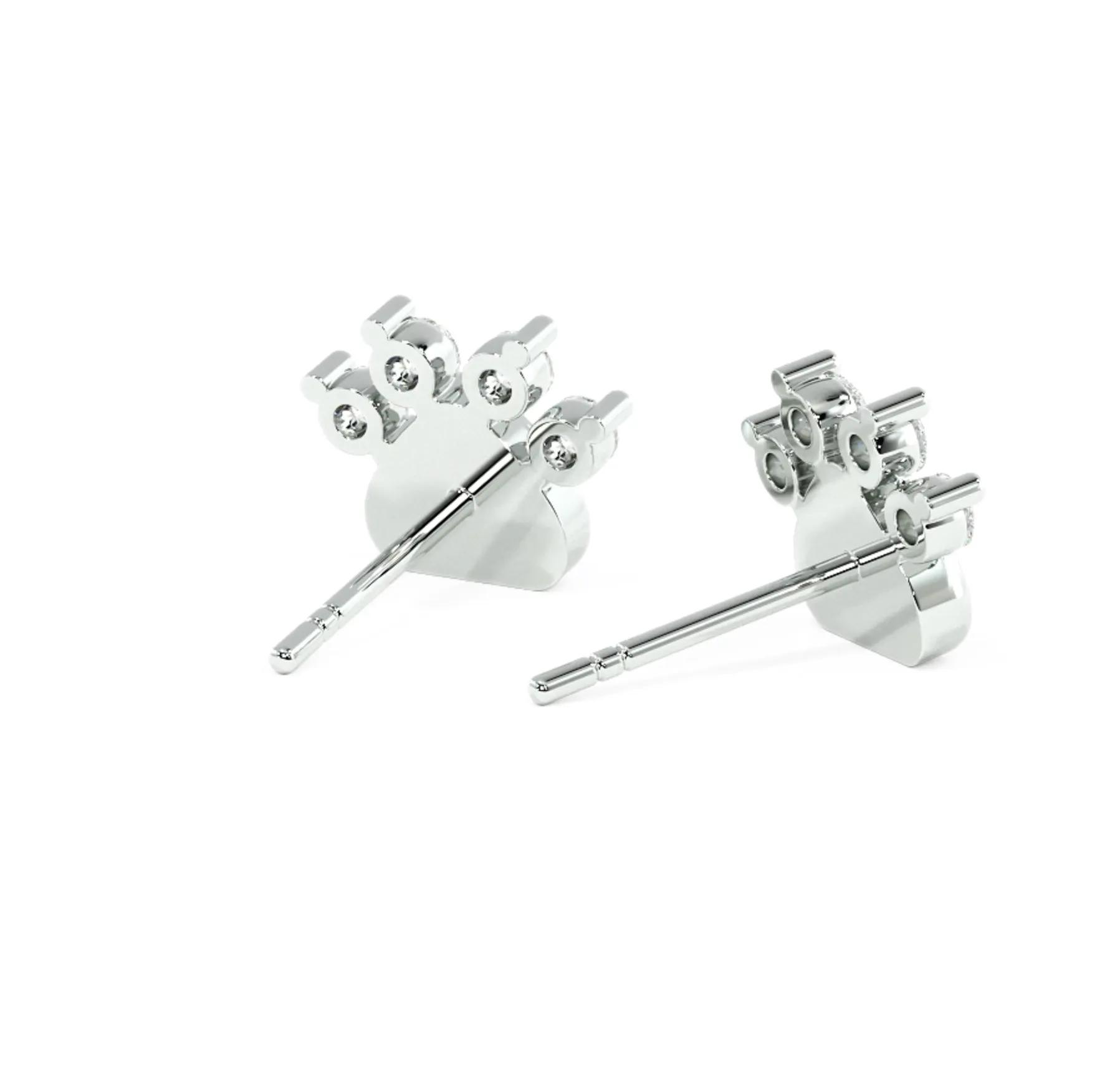 Zampa Earrings Lab Diamond